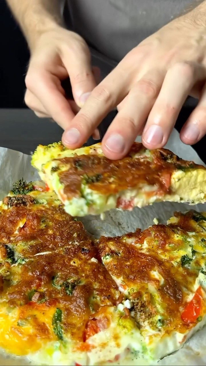 Super breakfast – frittata  with love