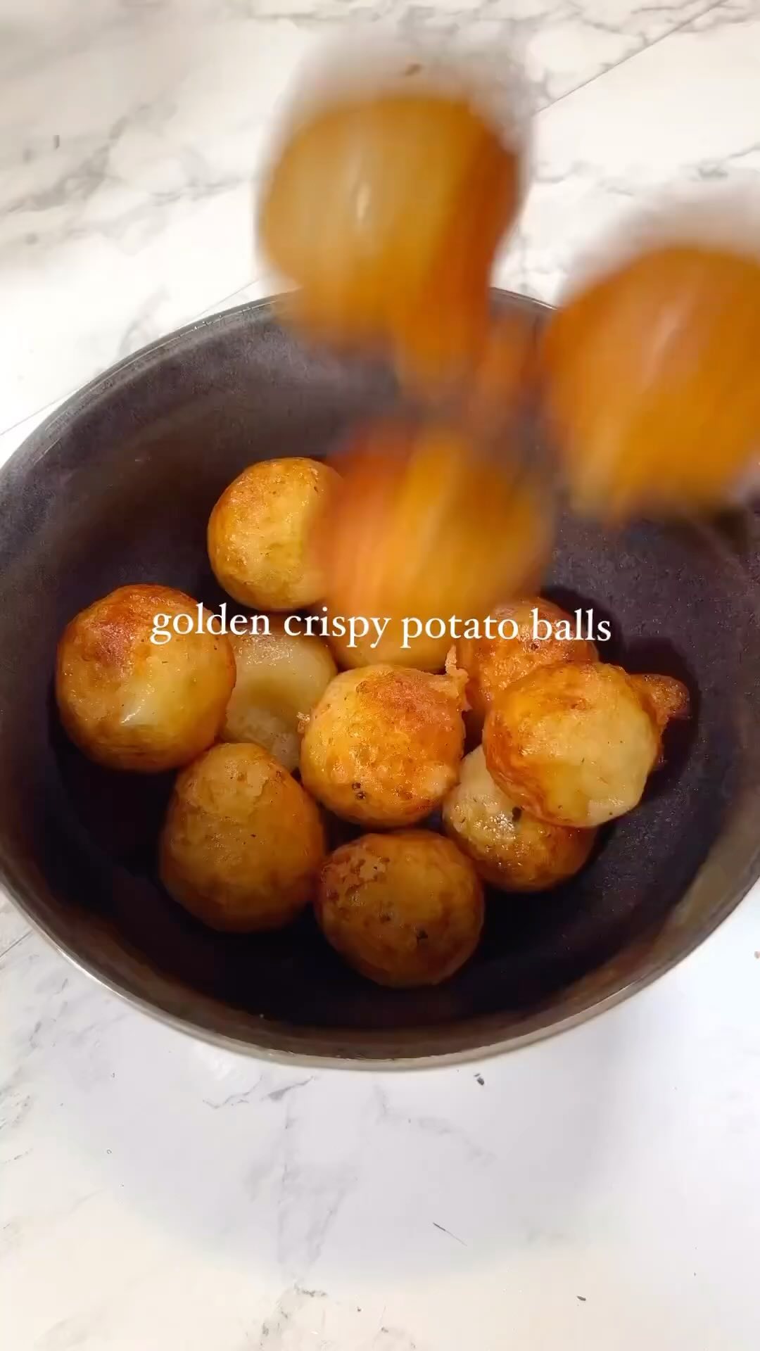 Make These Gorgeous Golden Crispy Potato Balls
