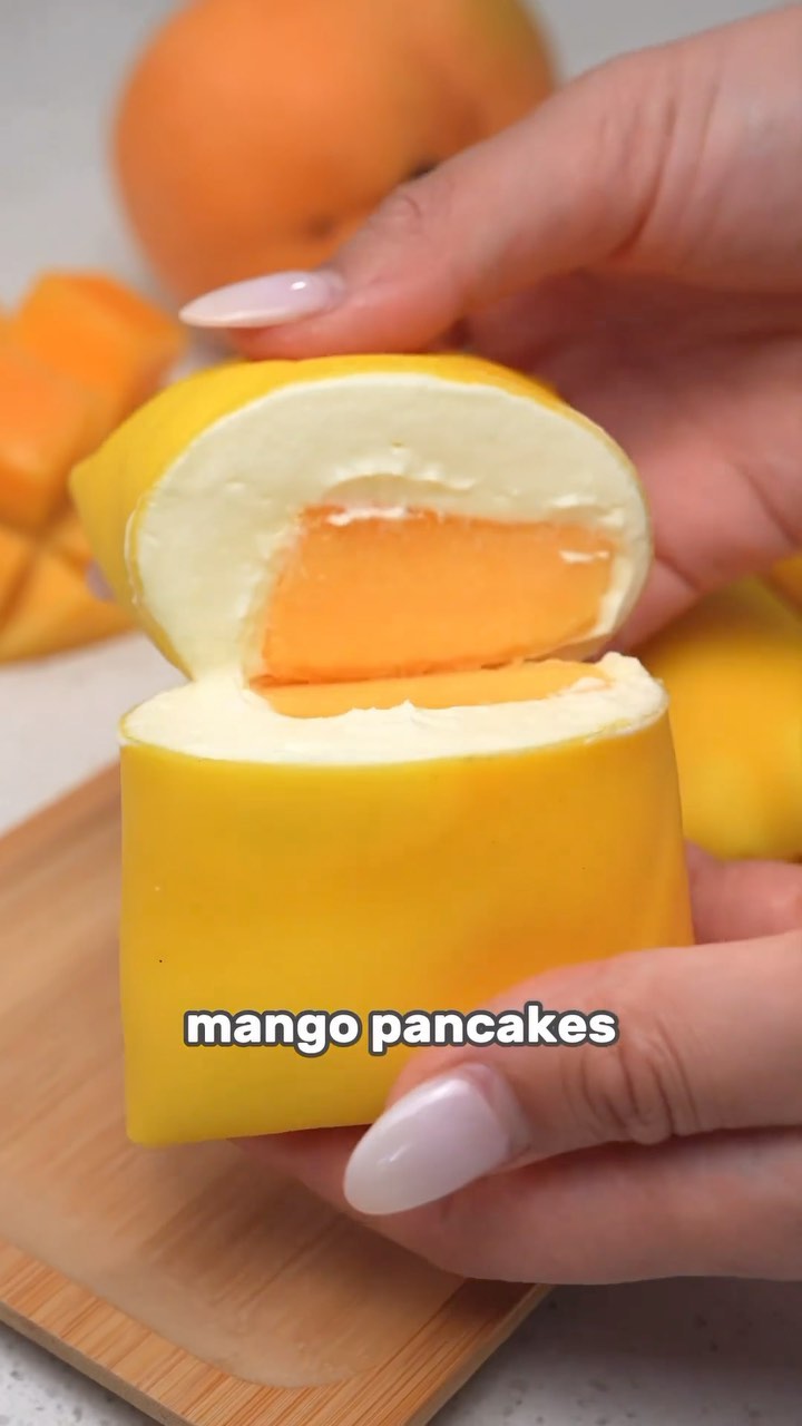 Mango Pancakes are the best!