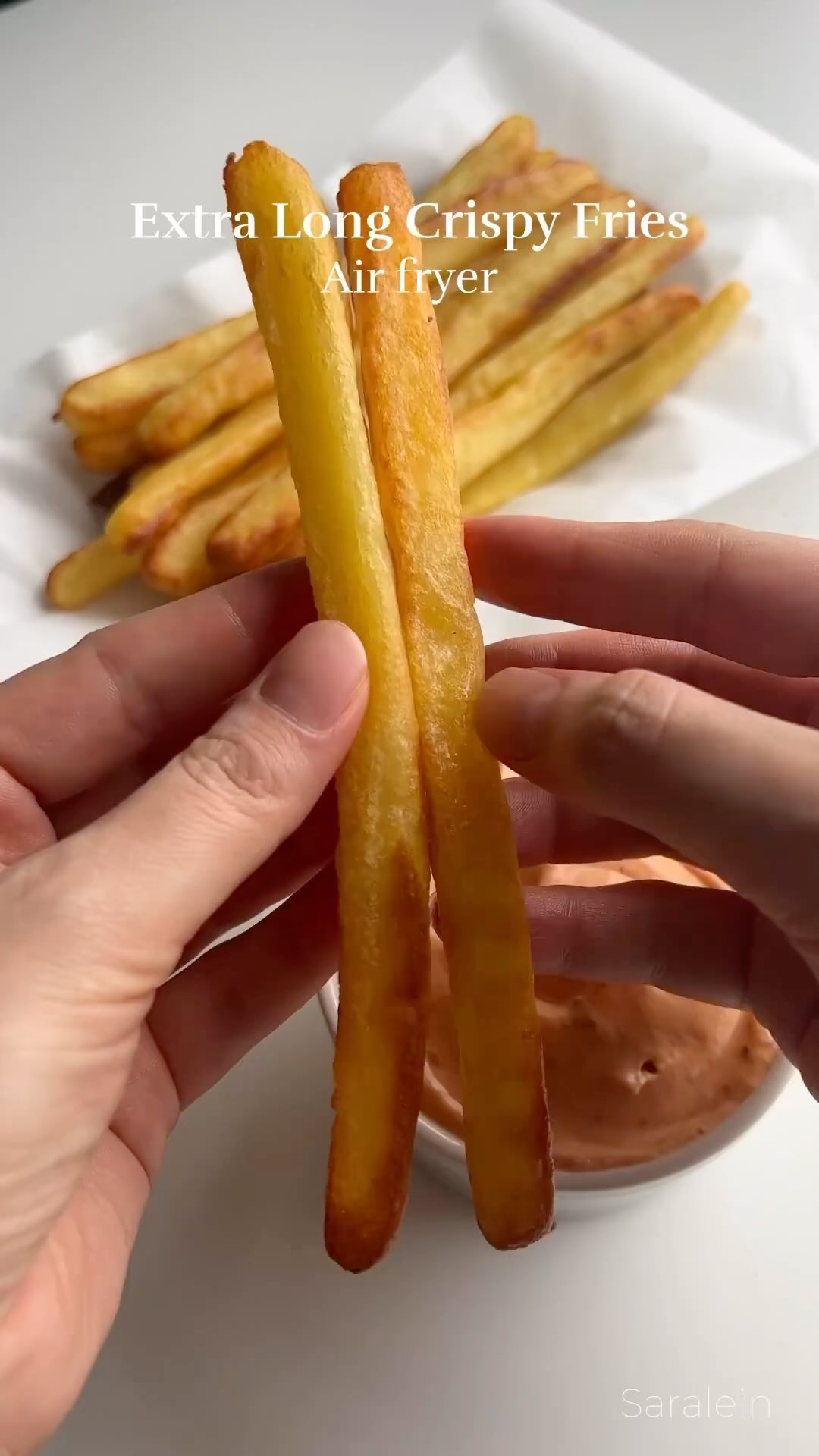 Extra long fries homemade